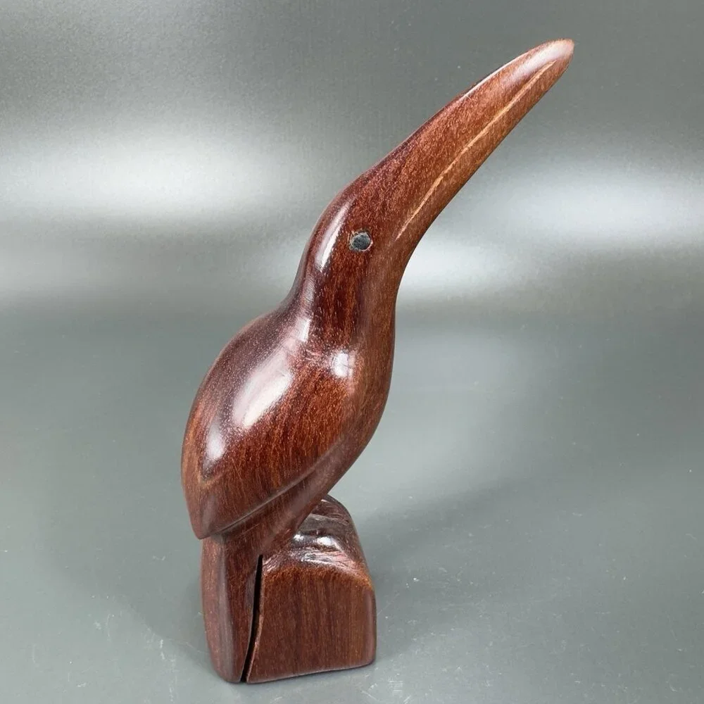 Hand Carved Ironwood vintage hand